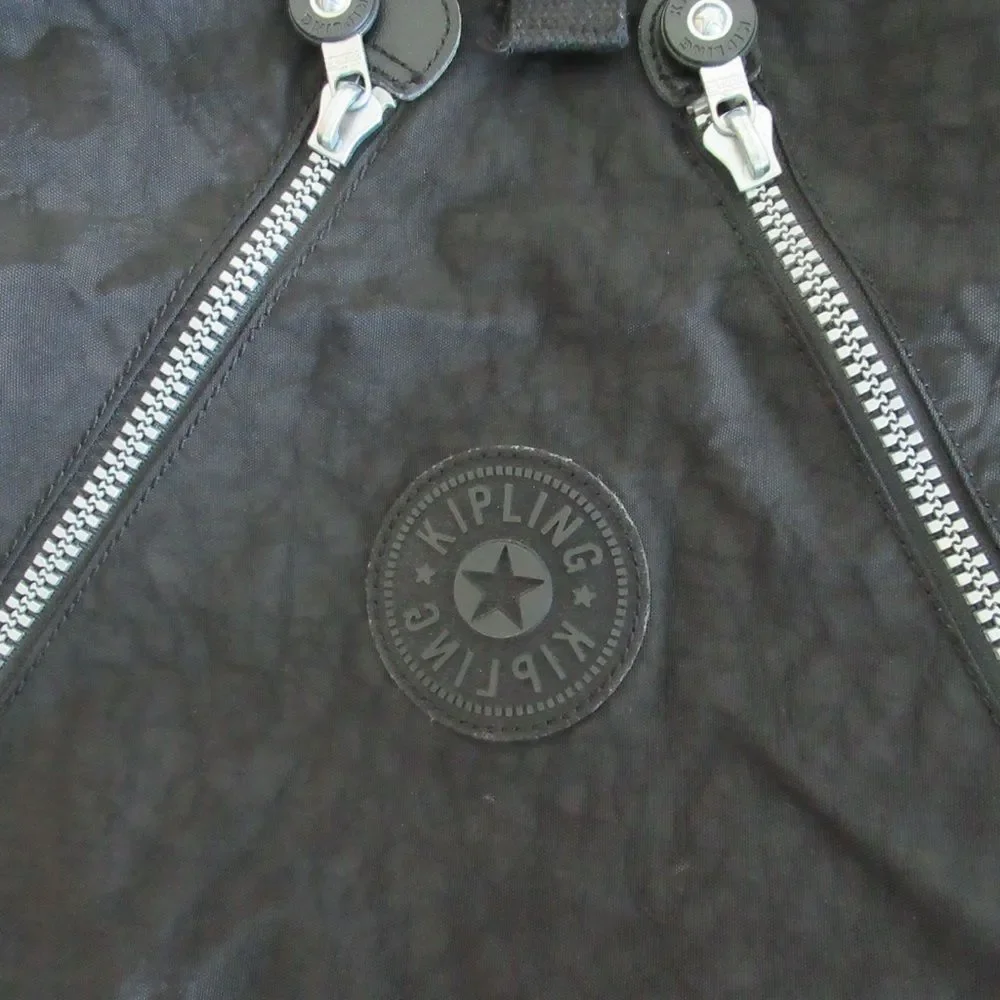 Kipling Heritage Drawstring Backpack in Black Nylon